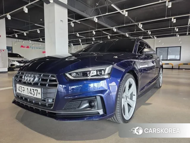 Audi A5 (F5) 2019 Синий из Кореи