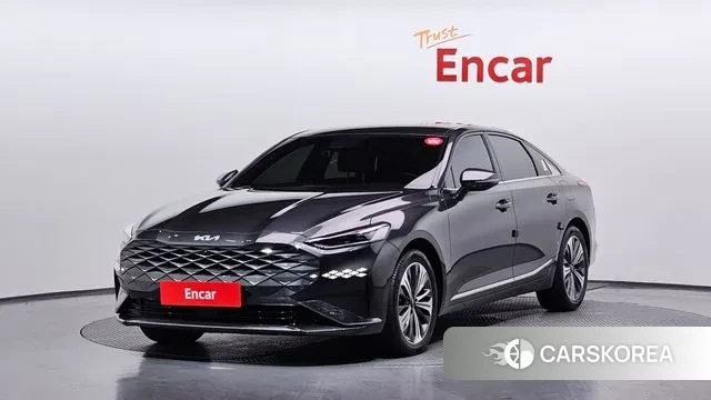 Kia K8 Hybrid 2022 Серый из Кореи
