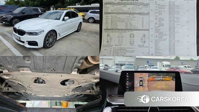 BMW 5 Series (G30) 2019 Жемчужный цвет из Кореи