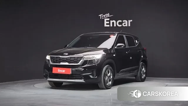 Kia Seltos 2020 Черный из Кореи