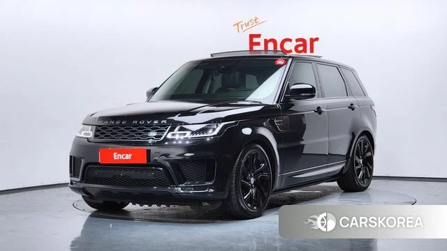 Land Rover Range Rover Sport 2nd Generation 2019 Черный из Кореи