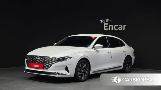 Hyundai The New Grandeur IG Hybrid 2020 Белый из Кореи