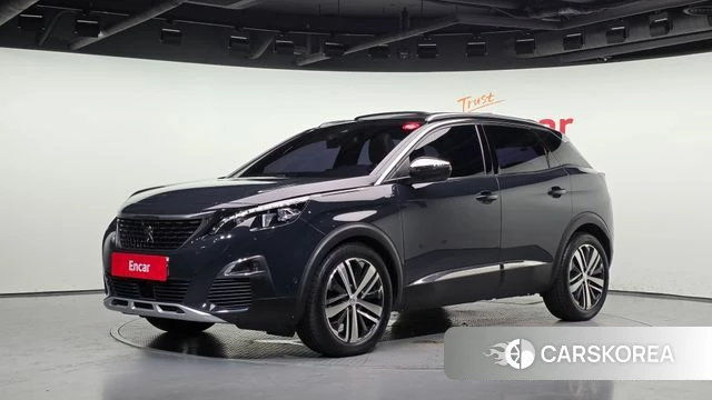Peugeot 3008 second generation 2018 Синий из Кореи