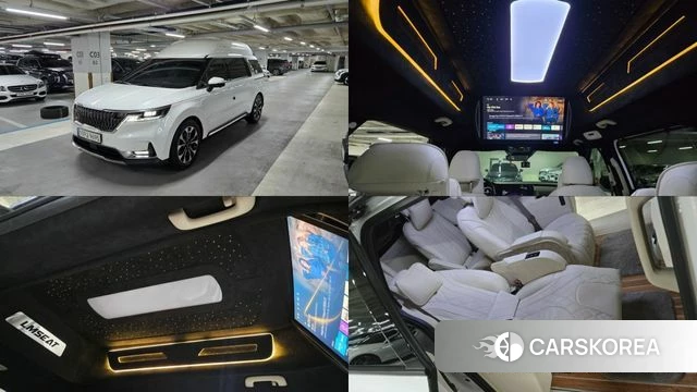 Kia Carnival 4th generation 2022 Белый из Кореи