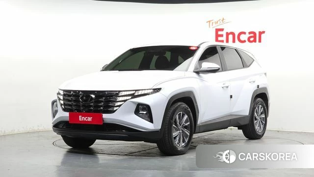 Hyundai Tucson Hybrid (NX4) 2022 Белый из Кореи