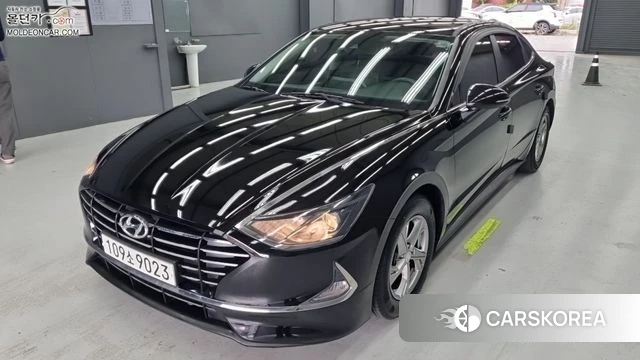 Hyundai Sonata (DN8) 2019 Черный из Кореи
