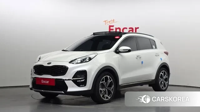 Kia Sportage The Bold 2018 Белый из Кореи