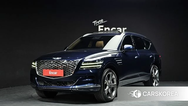 Genesis GV80 2021 Синий из Кореи