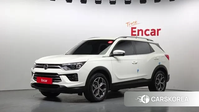 Ssangyong Beautiful Korando 2021 Белый из Кореи