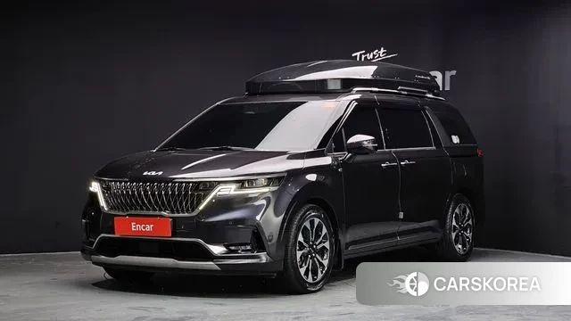 Kia Carnival 4th generation 2023 Серый из Кореи