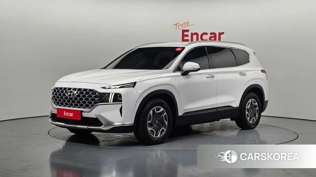 Hyundai The New Santa Fe 2021 Белый из Кореи