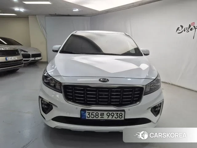 Kia The New Carnival 2019 Белый из Кореи