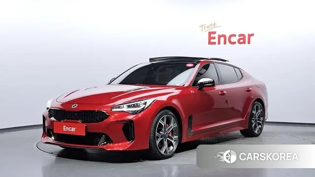 Kia Stinger 2018 Красный из Кореи