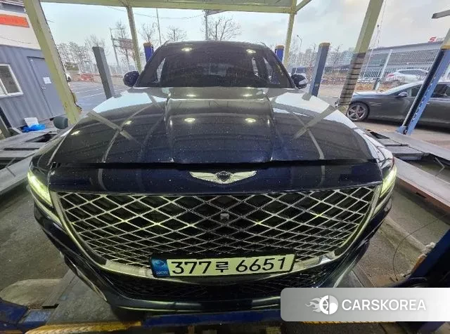 Genesis GV80 2022 Синий из Кореи