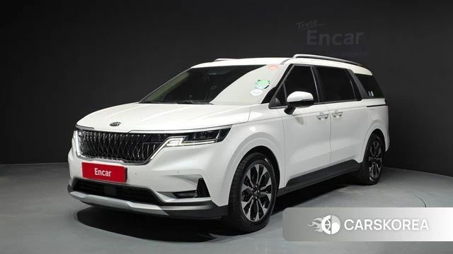Kia Carnival 4th generation 2021 Белый из Кореи