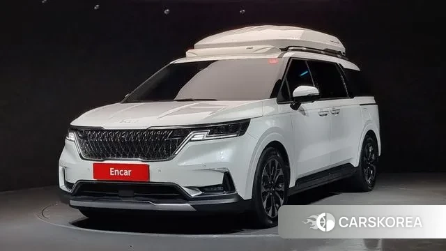 Kia Carnival 4th generation 2021 Белый из Кореи