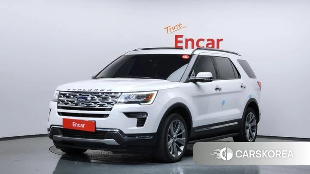 Ford Explorer 2018 Белый из Кореи