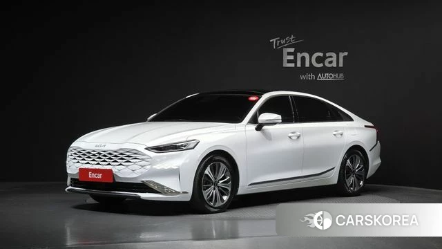 Kia K8 Hybrid 2022 Белый из Кореи