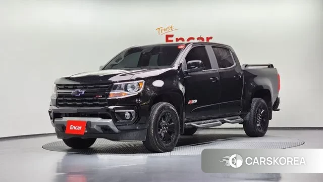 Chevrolet (GM Daewoo) Real New Colorado 2021 Черный из Кореи