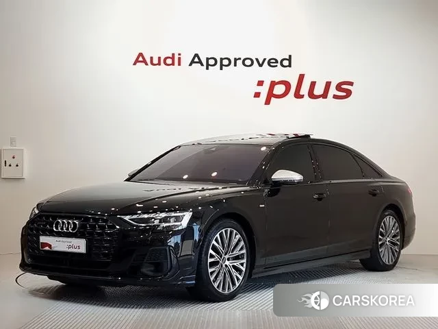 Audi A8 (D5) 2022 Черный из Кореи