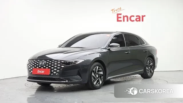 Hyundai The New Grandeur IG Hybrid 2021 Серый из Кореи