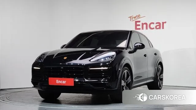 Porsche Cayenne (PO536) 2023 Черный из Кореи