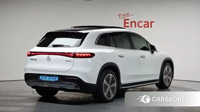 Mercedes-Benz EQS SUV X296 2023 Белый из Кореи