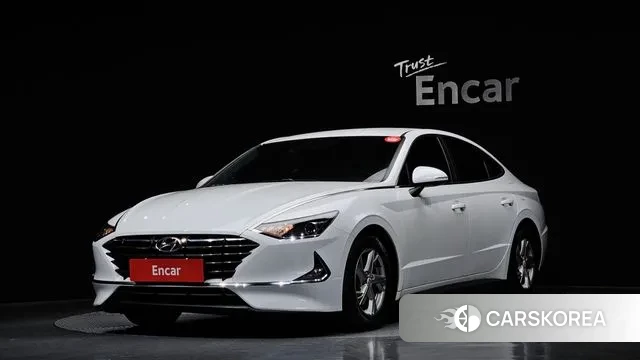 Hyundai Sonata (DN8) 2019 Белый из Кореи