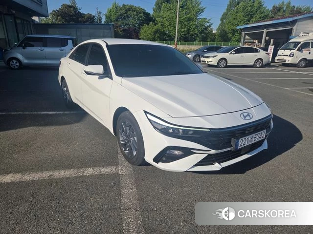 Hyundai The New Avante (CN7) 2024 Белый из Кореи