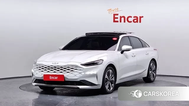 Kia K8 Hybrid 2022 Белый из Кореи