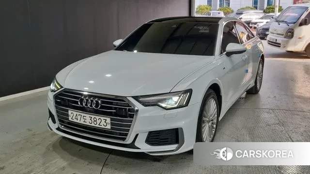 Audi A6 (C8) 2020 Белый из Кореи