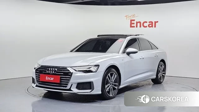 Audi A6 (C8) 2023 Белый из Кореи