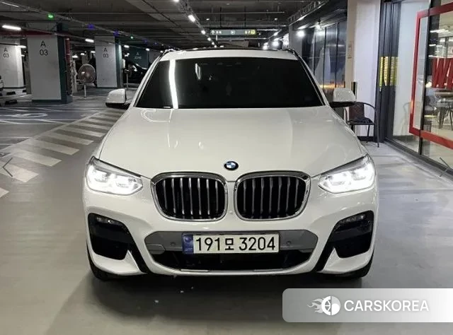 BMW X4 (G02) 2021 Белый из Кореи