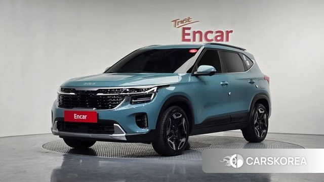 Kia The New Seltos 2024 Синий нефрит из Кореи