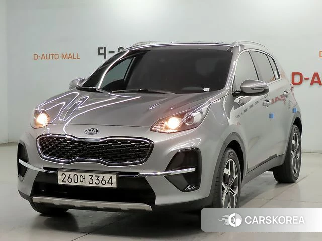 Kia Sportage The Bold 2020 Серый из Кореи
