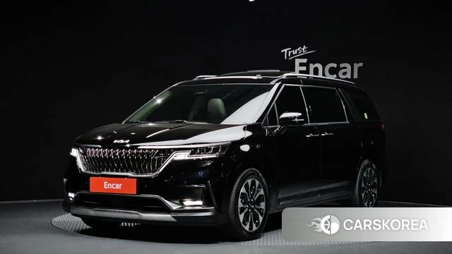 Kia Carnival 4th generation 2023 Черный из Кореи