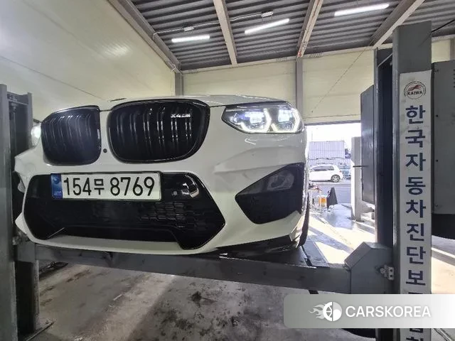 BMW X4M (G02) 2021 Белый из Кореи