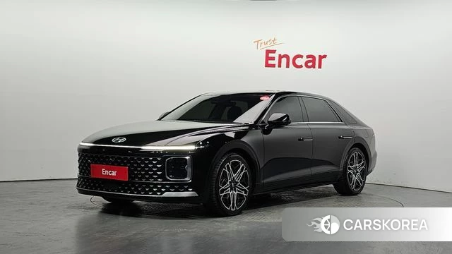 Hyundai Grandeur Hybrid (GN7) 2023 Черный из Кореи