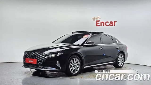 Hyundai The New Grandeur IG Hybrid 2020 Серый из Кореи