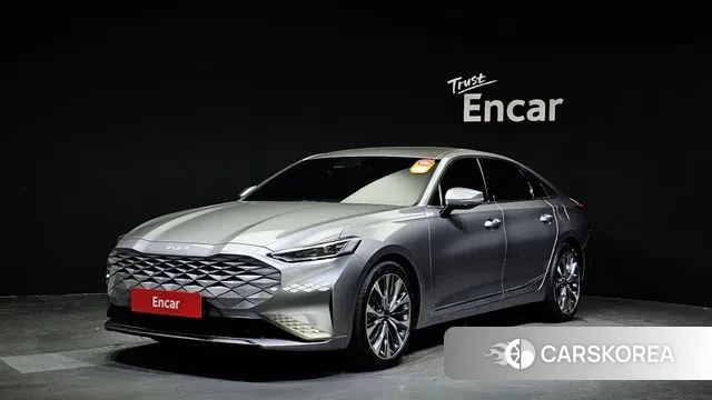 Kia K8 2021 Серебряный из Кореи