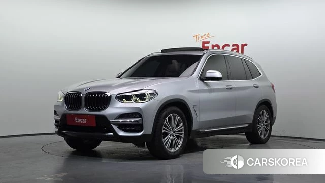 BMW X3 (G01) 2020 Серебряный из Кореи