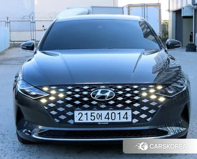 Hyundai The New Grandeur IG Hybrid 2022 Серый из Кореи