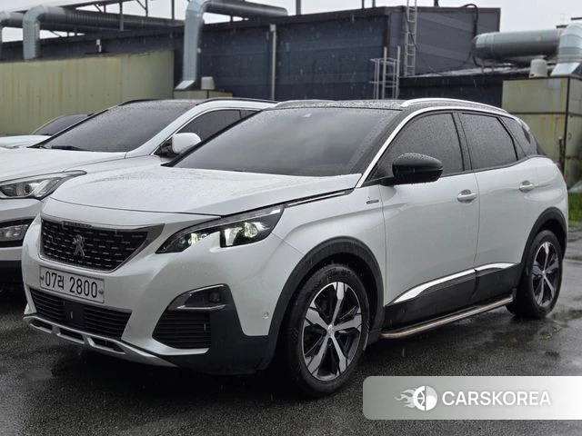 Peugeot 3008 second generation 2018 Белый из Кореи