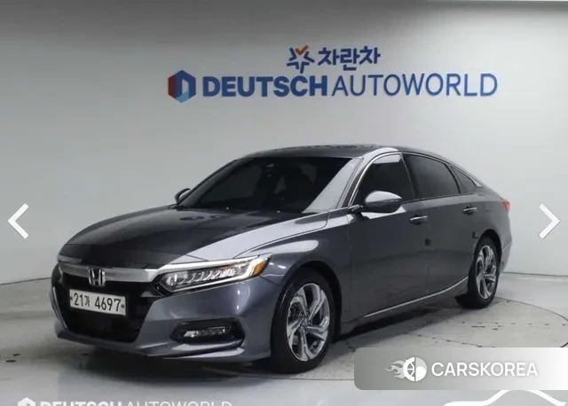 Honda Accord 10th Generation 2019 Серебристо-серый из Кореи