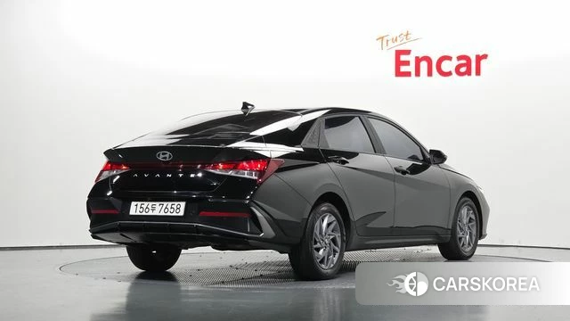 Hyundai The New Avante (CN7) 2023 Черный из Кореи