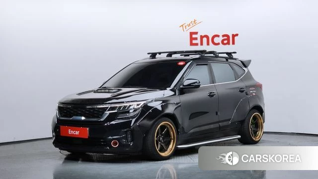 Kia Seltos 2019 Черный из Кореи