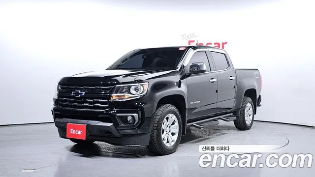 Chevrolet (GM Daewoo) Real New Colorado 2021 Черный из Кореи
