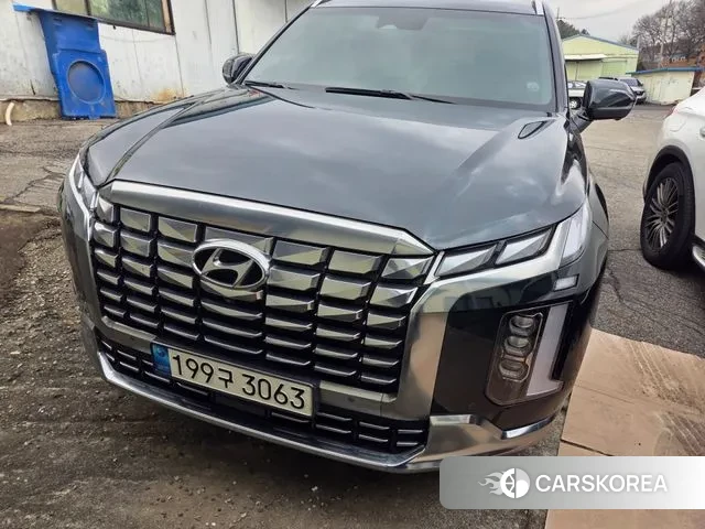 Hyundai The New Palisade 2023 Темно-зеленый из Кореи