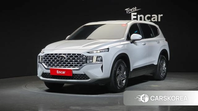 Hyundai The New Santa Fe 2021 Белый из Кореи