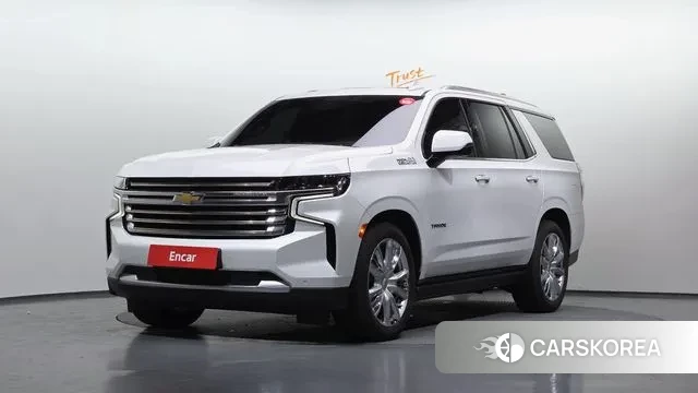 Chevrolet (GM Daewoo) Tahoe 2022 Белый из Кореи